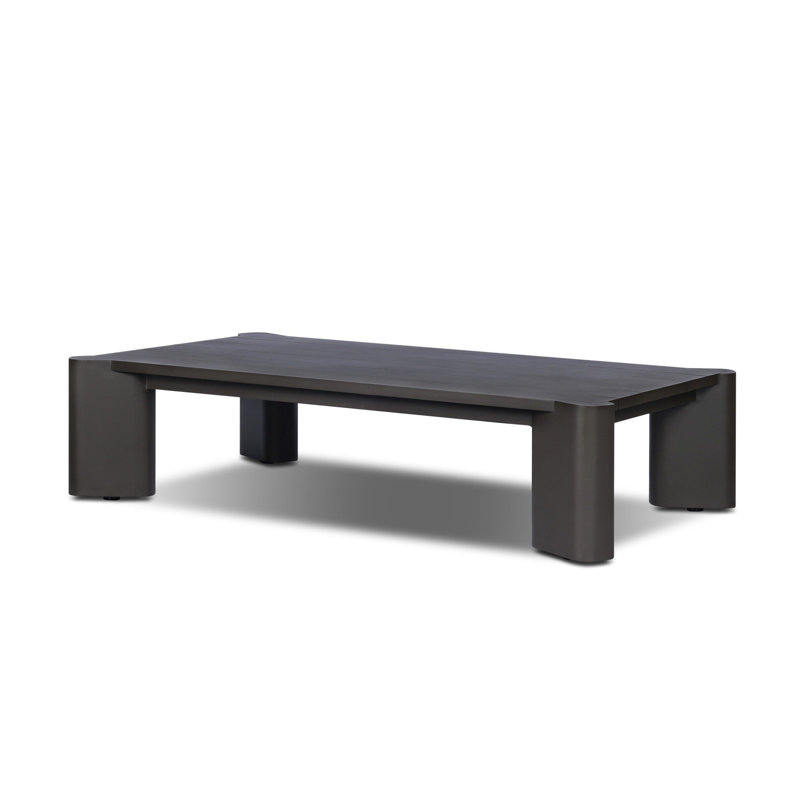 Soho Outdoor Metal Coffee Table-Bronze
