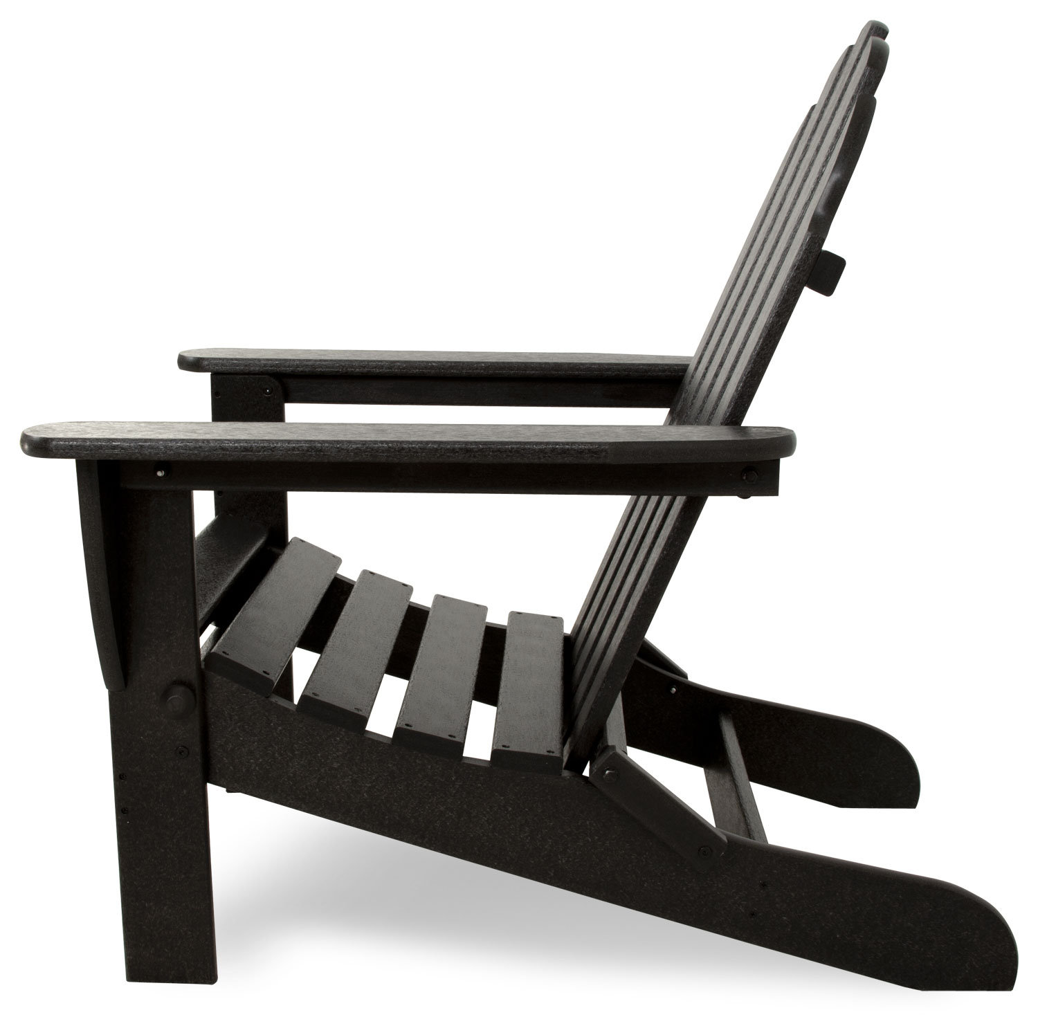POLYWOOD® Classics Adirondack Chair, Black