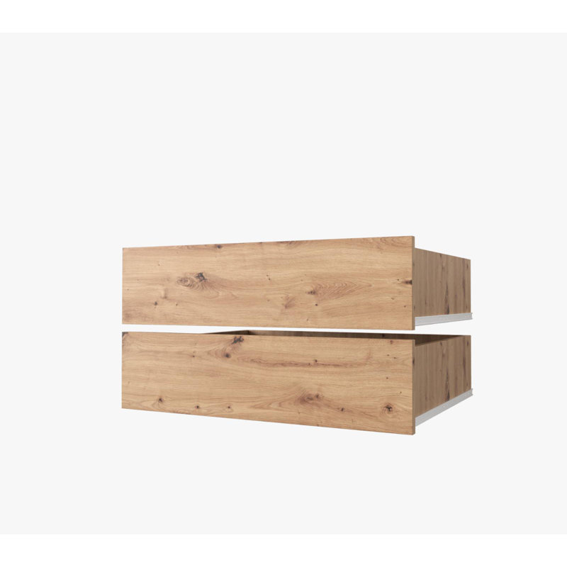 Anoka 2 Drawer Storage Drawer, Artisan Oak