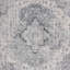 Crete Esmay Performance Grey Medallion Rug-1211255366