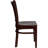 Orlison Vertical Slat Back Wooden Restaurant Chair-17283574-17283570