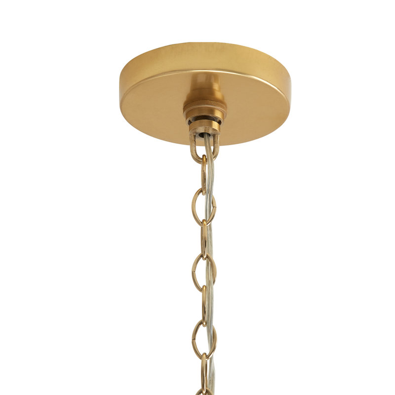 4 - Light Dimmable Drum Chandelier
