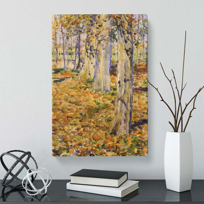 Dead Leaves by Kuroda Seiki - Wrapped Canvas