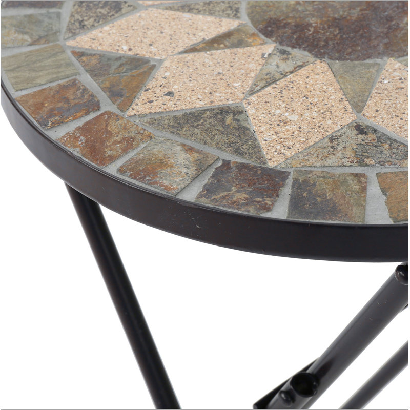 Table de bout en argent