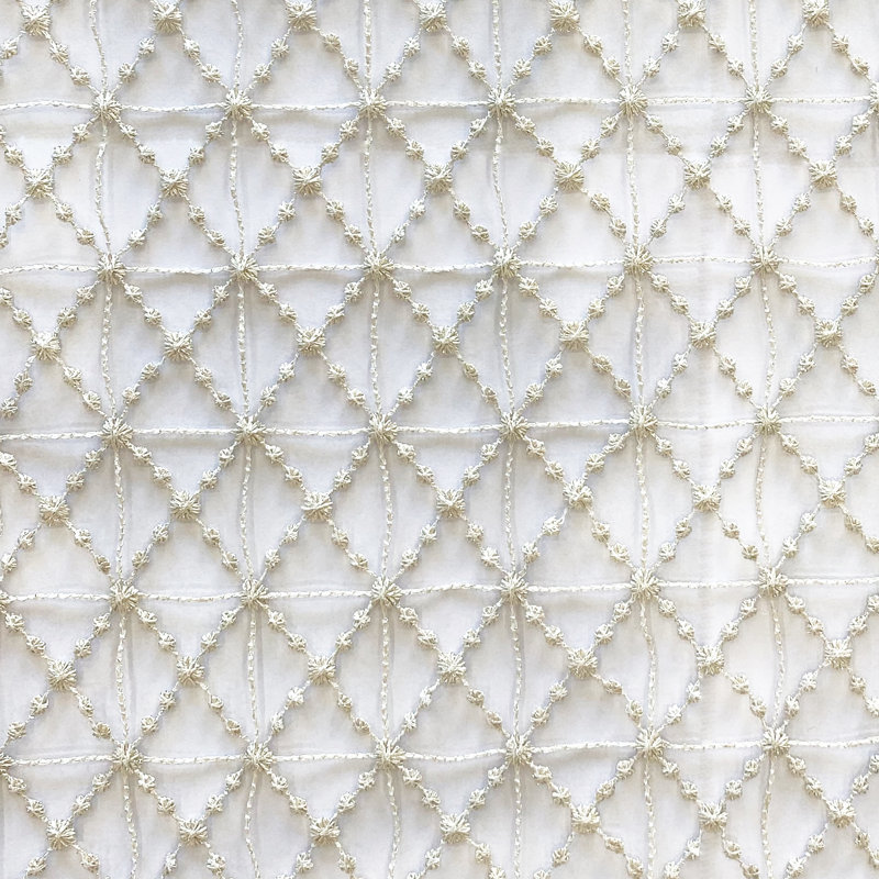 Net Like Sheer | Sanders Fabric_SANDERS, Ivory