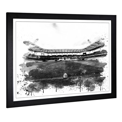 Football Pitch Ball - Wall Art