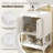 Bathroom Vanity with Sink (White)