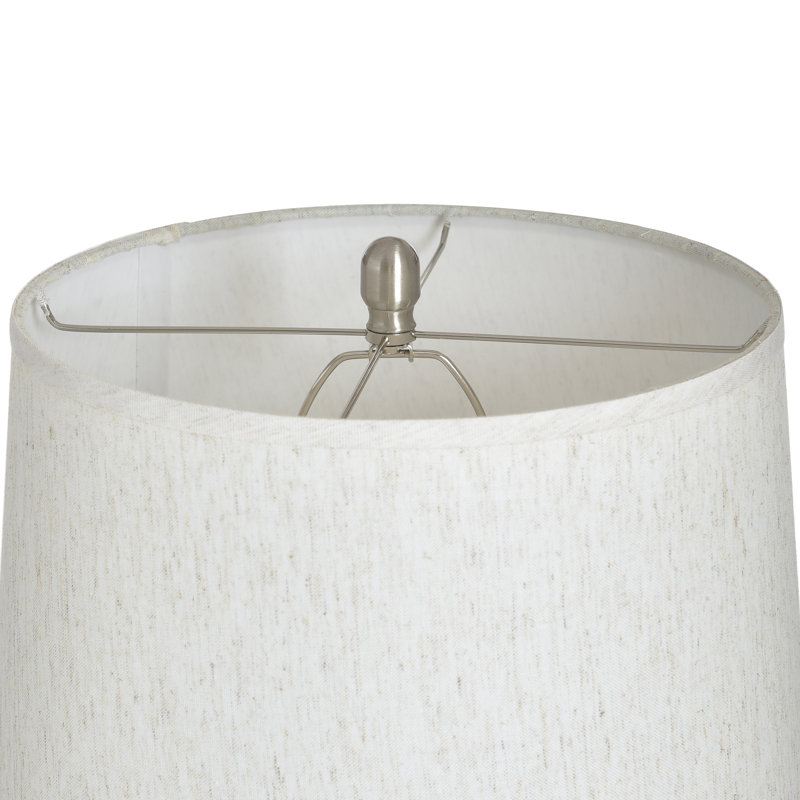 Ceramic Table Lamp - Novac Cream - Cream Shade