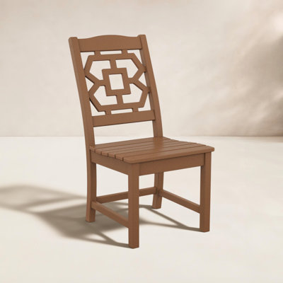POLYWOOD® Chinoiserie Patio Side Chair