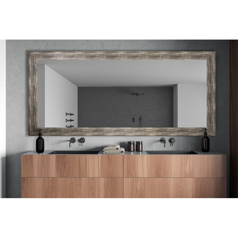 Engineered Wood Mirror, 33" x 80"