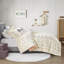 Ensemble d'édredon à imprimé métallique Raina-24747096-32271735