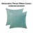 Chenille Throw Pillow Covers Set of 2, Decorative Soft Couch Pillow Covers 18x18 Inch-121160390