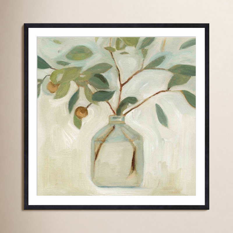 " Neutral Arrangement I " Painting Print, Black, 41.8" H x 41.8" W x 1.18" D