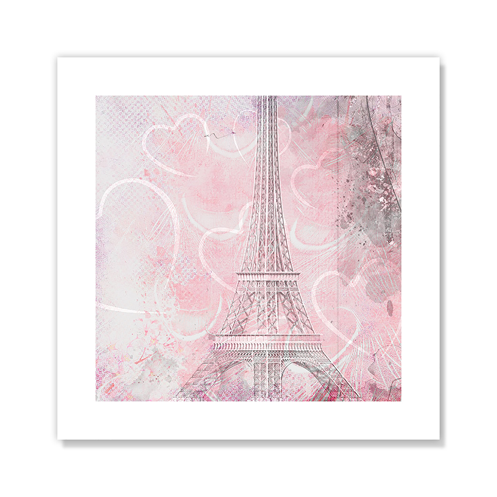 pink eiffel tower cover photo