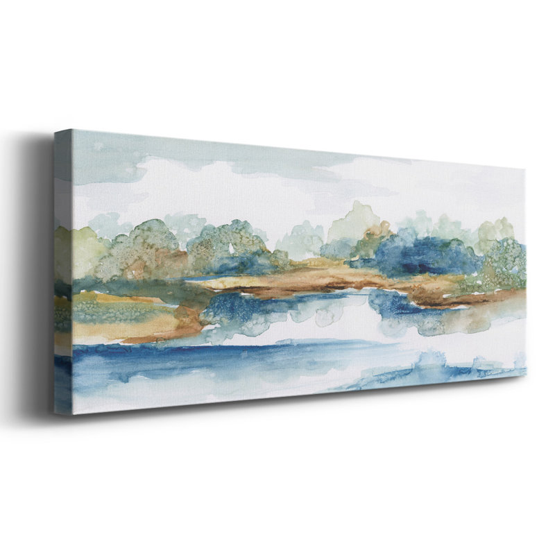 " Blue Serenity ", 24" H x 60" W x 1.5" D