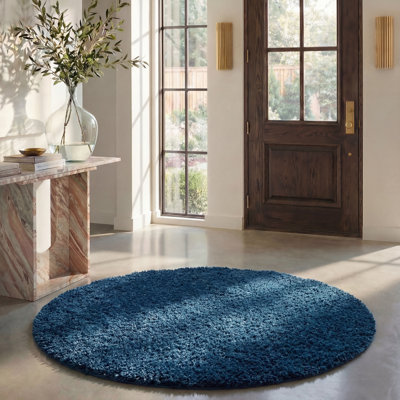 Jiang Navy Area Rug