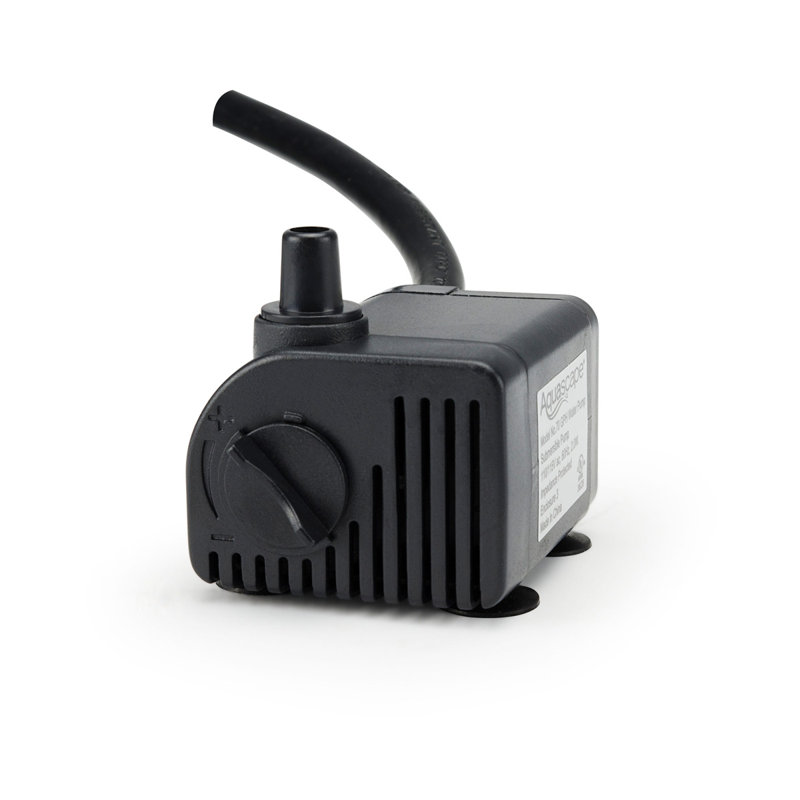 Deep Black 70 GPH Metal and Plastic Water Pump