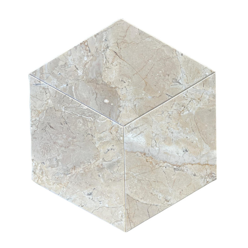 Carrelage en marbre poli, pierre naturelle, Beige