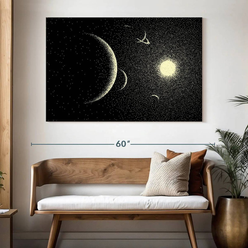 Oberle Star Clusters, 34" H x 51" W