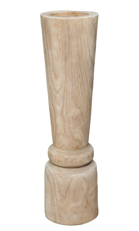 Solid Wood Candlestick