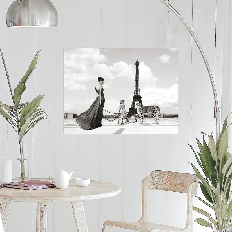 Trocadero View by Julian Lauren - Print, Wrapped Canvas, 70cm H x 100cm W