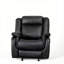 Fauteuil inclinable manuel en faux cuir-1979377092