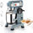 20 Qt Commercial Food Mixer, 1250W Stainless Steel Stand Mixer with 3 Speeds, Large Capacity Mixing Machine for Bakery, Pizzeria, Restaurant