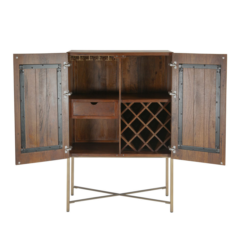 Manhattan Solid Wood Accent Cabinet