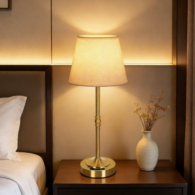 Lampe de table rechargeable sans fil avec gradateur tactile - 3 températures de couleur, charge USB-C, autonomie de 60 heures, fonction de mémoire, lumière DEL portable pour la chambre à coucher, le salon, le bureau