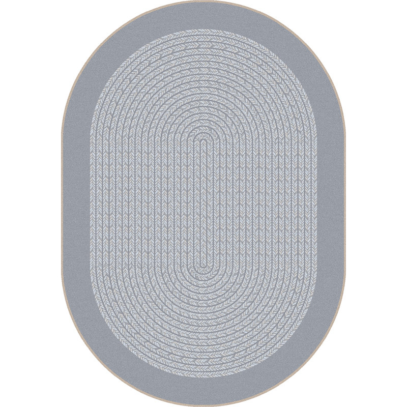 Tapis Like Like par Joy Carpets, Ovale 7 pi 8 po x 10 pi 9 po