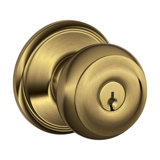 Georgian Keyed Entry Door Knob
