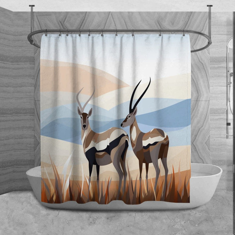 Rideau de douche Wykeline, H 73 po x l 70 po