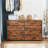 8-Drawer Fabric Dresser with Wood Top, Storage Chest-719875995