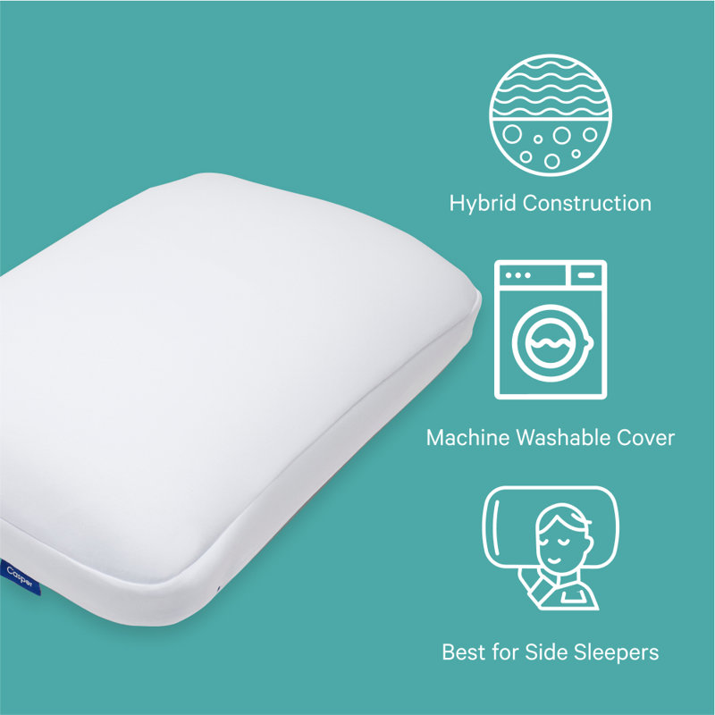 Casper Sleep Hybrid Pillow, King, 1