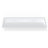 Badeloft 48.8" x 16.1" Rectangular Stone Resin Undermount Ramp Bathroom Sink UB-04-XL-M in Matte White-50749000