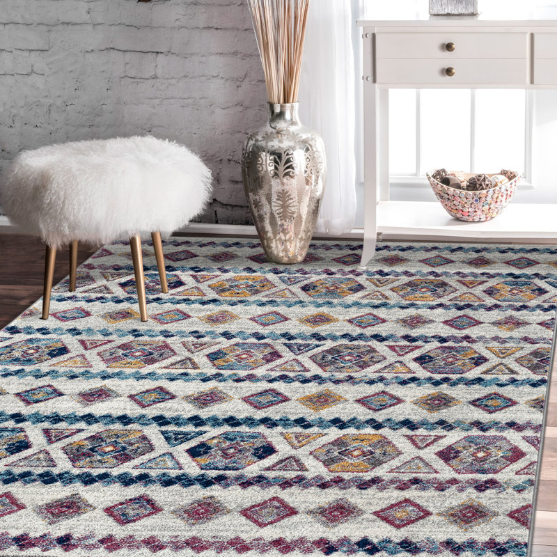 Tapis d'intérieur Honig Southwestern, Rectangle 5 pi 1 po x 7 pi 6 po