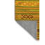 Tapis contemporains jaunes lavables à la machine 558-1266830925