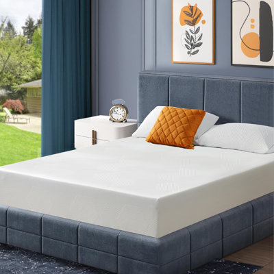 Matelas en tissu synthétique avec mousse à mémoire de forme Luxry