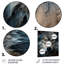 Décoration murale loup gris et blanc II - animaux loups en métal-62108227