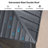 12 Ft. W X 20 Ft. D Aluminum Patio Gazebo Patio Hardtop Gazebo Double Top Outdoor Screen House Aluminum Solarium