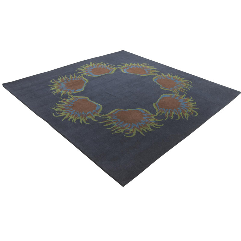 Tapis bleu marine 8 pi Pineland