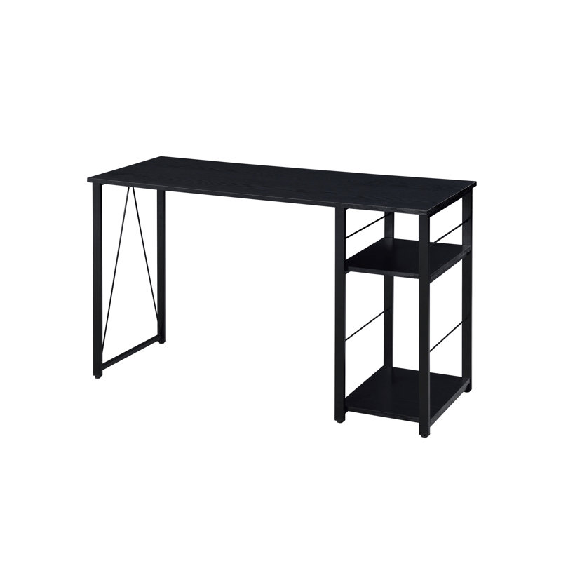 Vadna Black Finish Writing Desk, Black