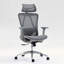 Chaise de bureau en filet à haut dossier-145884884-145884885
