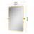 Parren Beveled Adjustable Mirror with Aluminum Frame-2053547435-2057487969