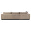 Canapé modulaire avec rangement Fauve brun Ferland-1805403205