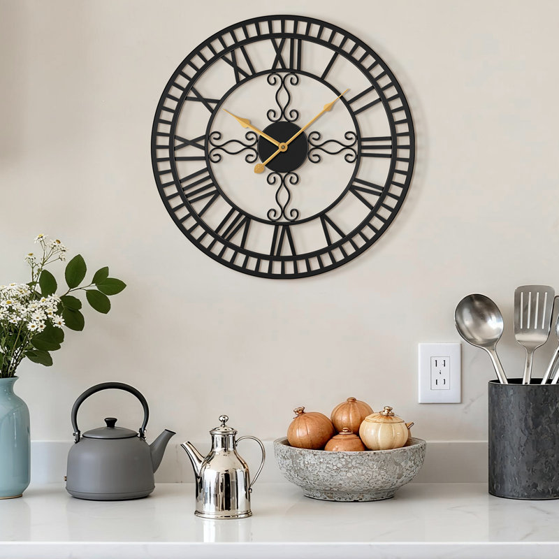 Horloge murale 24 po 24 po