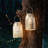 9.75'' Integrated LED Barrel Lantern-93747255