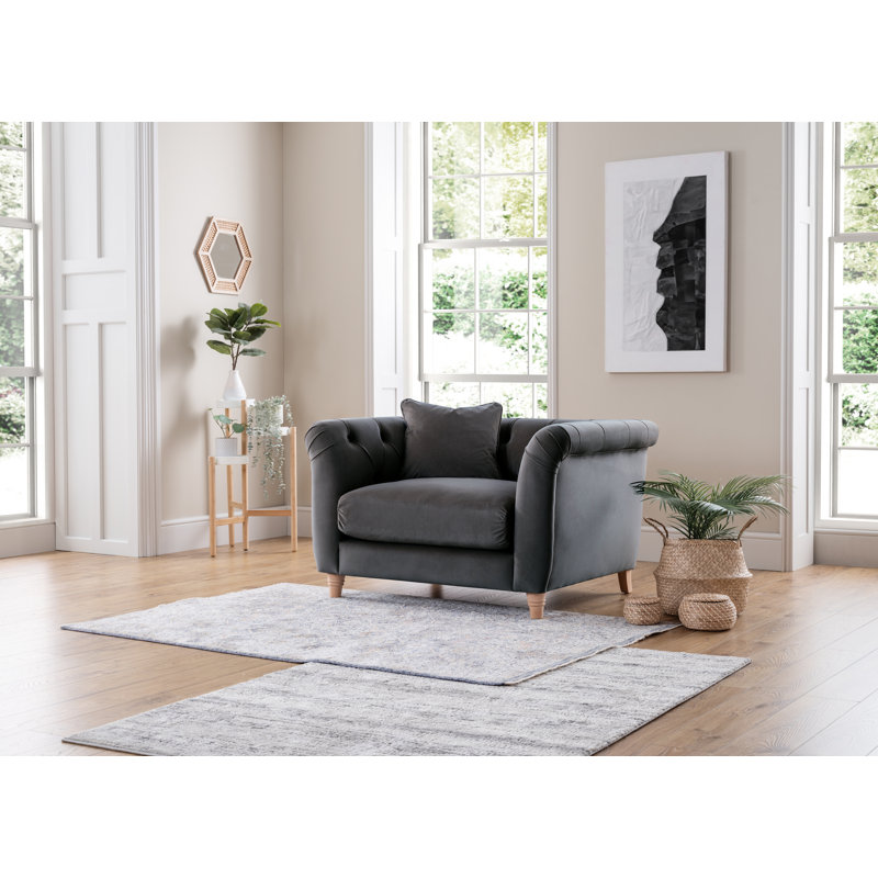 Noelia Accent Chairs, Blue