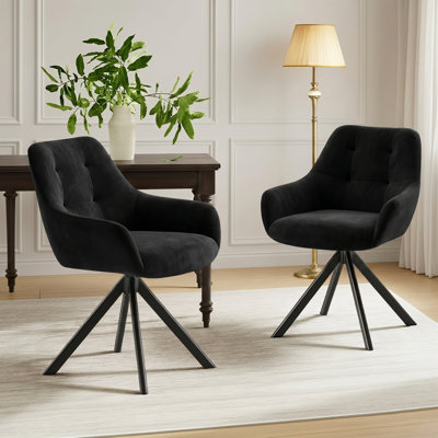 48cm H Fabric Upholstered Metal Upholstered Back Armchair
