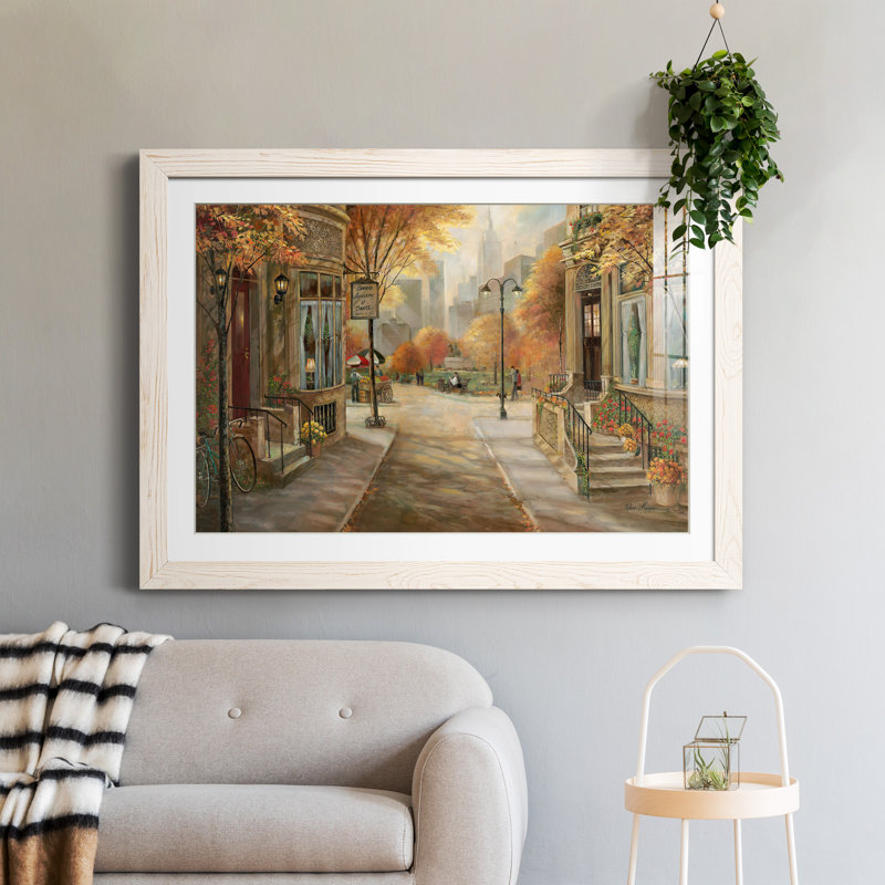 Carrie's Dance Academy - peinture encadrée, Cadre blanc, H 31 po x l 44 po x P 1 po
